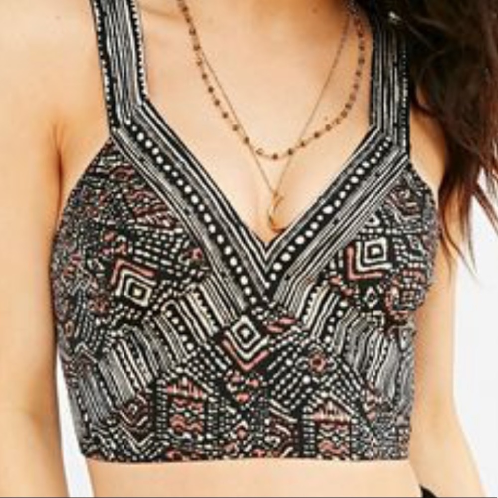 Ecote boho crop top